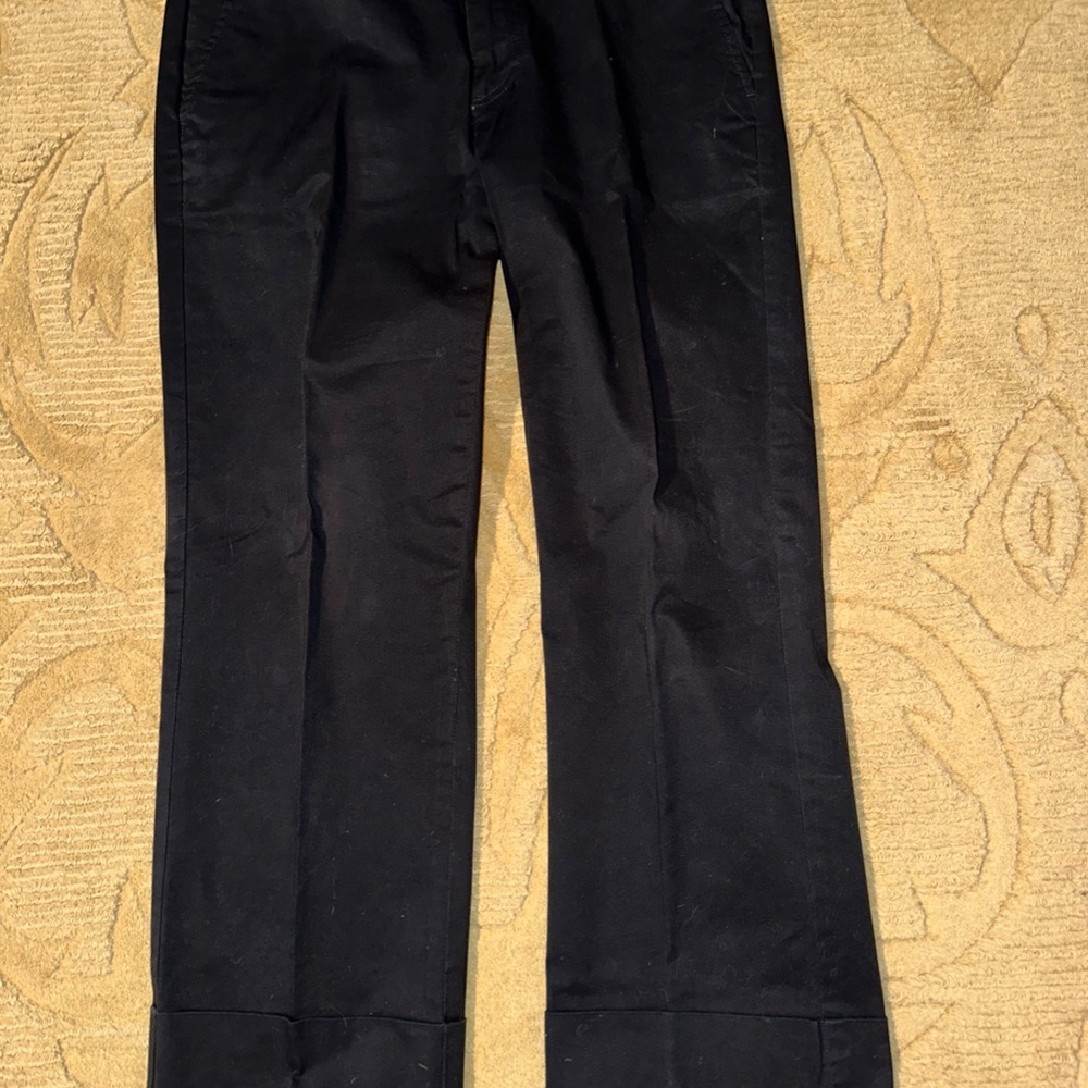 Polo Jeans Company Ralph Lauren Black Capris Size 6